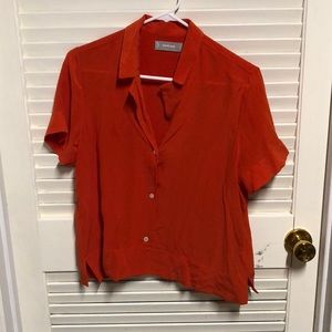 Everlane 100% silk top